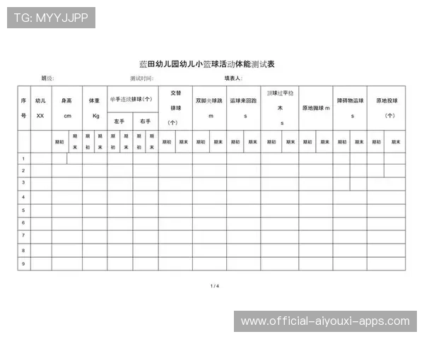 球员体能恢复计划公布，球员体测